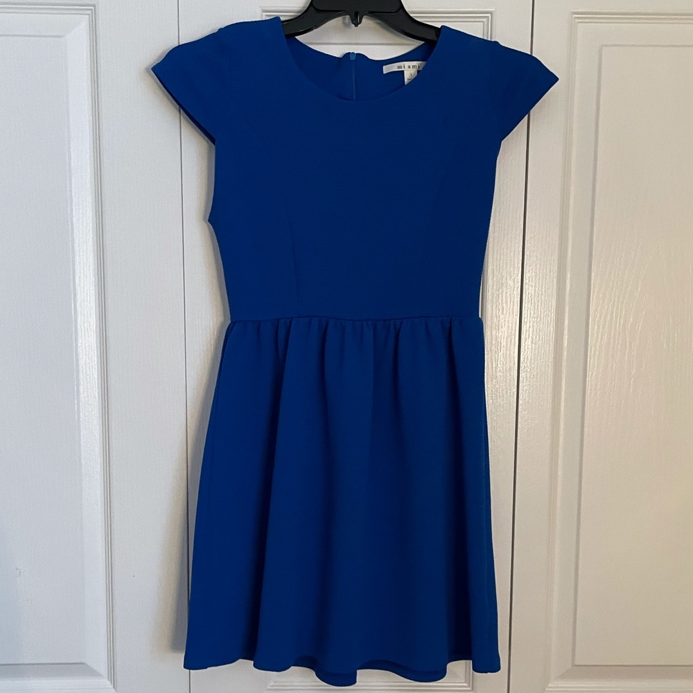 Blue Francesca’s Miami dress